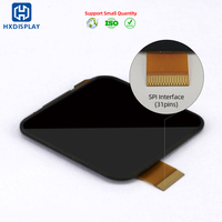 Module d'affichage AMOLED Huaxin 1,6 pouce 320x360 avec écran tactile intégré CO5300 Interface MIPI/QSPI pour montres intelligentes et appareils connectés