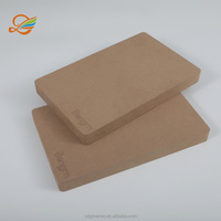 Panneau de bois brut MDF E0 moderne 2mm 3mm 4mm 6mm de première qualité certifié CE pour la décoration de meubles d'intérieur