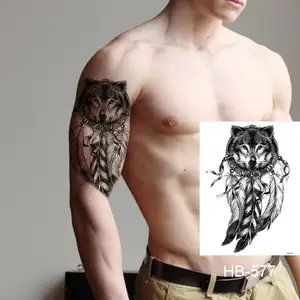 <span class=keywords><strong>Tatuaje</strong></span> Temporal No Tóxico <span class=keywords><strong>para</strong></span> <span class=keywords><strong>Hombre</strong></span>, Nuevo Estilo <span class=keywords><strong>para</strong></span> Decoración <span class=keywords><strong>de</strong></span> Piernas, Hombros, Brazos y Cuerpo - Product Image 1