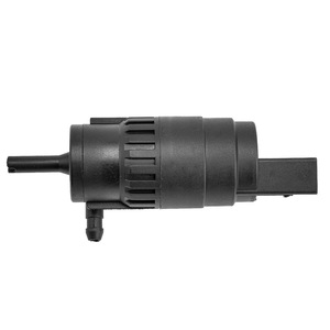 Audi A3 Windshield Washer <b>Pump</b> 1K5955651 Electric Motor For Imported Models <b>Black</b> Plastic Metal Rubber - Product Image 2