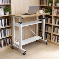 Table relevable moderne pliable en acier inoxydable durable, portable et multifonctionnelle pour extérieur/bureau/salon/chambre