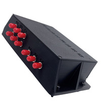 Sistema de Monitoreo de Temperatura de Fibra Óptica Fluorescente para Bobinados de Transformadores, Personalizable OEM/ODM, 12 Canales, IP65