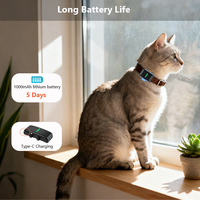 Collier de suivi GPS 4G OEM/ODM, étanche IP68, avec fonction d'appel automatique pour animaux, suivi GPS et d'activité intelligent pour chiens, avec application