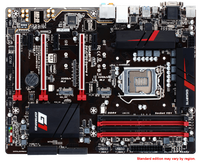 Murah untuk Motherboard ATX GIGABYTE Z170X-GAMING 3 LGA1151 Generasi ke-6/7 Tipe-C M.2 DDR4 64GB PCIe3.0 O.C untuk Intel Z170 Desktop.