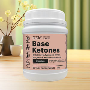 Venta al por mayor de cetonas base de alta calidad suplemento de cetonas exógenas de Chocolate 500G suplemento dietético de apoyo cetogénico y en ayunas - Product Image 2