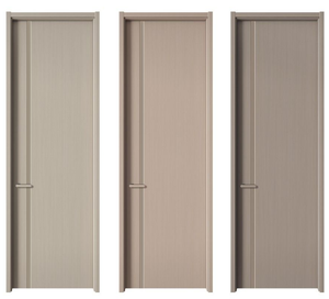 Trung Quốc Nhà Sản Xuất Hiện Đại <span class=keywords><strong>Mdf</strong></span> Cửa Gỗ Bộ Prehung Nội Thất Cửa Trước Và Phòng Ngủ Khung Cho Nhà Gỗ Rắn Chất Liệu - Product Image 4