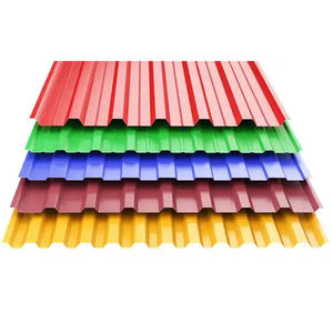 Hoge Kwaliteit Groene Rode Bulle Gegalvaniseerde Plaat Dakbedekking Prijs Ppgi/Gi Gegolfd Staal/Zink Dakplaat Dakplaat - Product Image 4