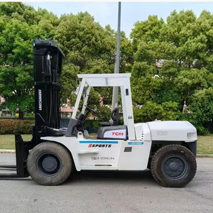 Montacargas <span class=keywords><strong>TCM</strong></span> FD100 de 10 Toneladas <span class=keywords><strong>Original</strong></span> de Japón en Buen Estado en Venta, Montacargas <span class=keywords><strong>TCM</strong></span> FD100 de 10 Toneladas Usado en Venta - Product Image 3