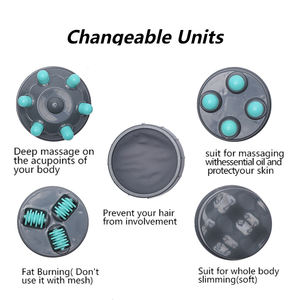 Cuerpo eléctrico vibrador 4 en 1 para adelgazar, perder peso, quemar grasa, masajeador de cuello trasero de mano, martillo con infrarrojos para aliviar el dolor - Product Image 5