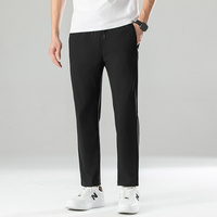 Combinaison pour homme sur mesure, pantalon de jogging pour homme, pantalon de randonnée, pantalon décontracté coréen d'été, pantalon de survêtement unisexe tendance, jean blanc ample