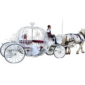 Chariot de mariage anglais Cendrillon, chariot de mariage moderne dernier style, chariot royal de mariage Cendrillon, fabricant de calèches aux États-Unis - Product Image 1