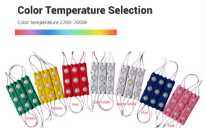 Módulo <span class=keywords><strong>LED</strong></span> Blanco DC12v 24v 6011 SMD2835 3leds 1.5W 3000K 12000K Rojo Rosa IP65 2835 Módulo de Luz <span class=keywords><strong>LED</strong></span> para Letreros Iluminados <span class=keywords><strong>LED</strong></span> - Product Image 4