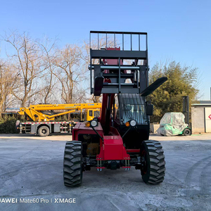CE EAC EURO5/EPA Telescopic Forklift <strong>Wheel</strong> <strong>Loader</strong> Diesel 4x4 <strong>Loader</strong> with Boom Arm Compact Telehandler <strong>Small</strong> Forklift - Product Image 3