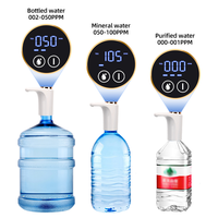 Bomba dispensadora de agua eléctrica USB recargable de 5 galones, precio de fábrica, barata, con prueba de calidad del agua