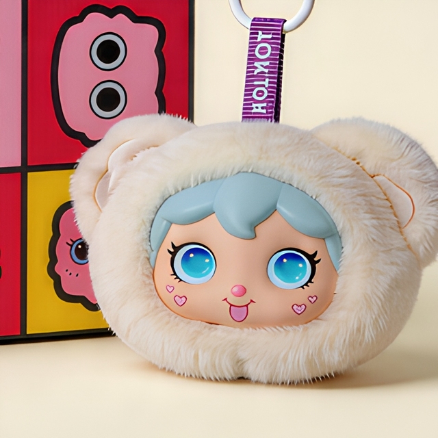Hot Sale RG-AI-KIMI AI Robot Companion Doll with Bear Hood and Smart Dialogue for Girls