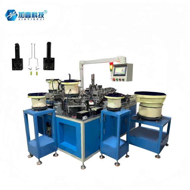 Machine Manufacturer Custom Made Fully Automatic A-Spring Leaf Switch Assembly Machine Automatic Assembly Line