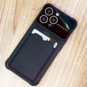 Protector de lente de ventana de cámara, tarjetero de identificación de crédito, funda de teléfono, funda bonita de TPU suave para Xiaomi POCO M3 X3 <span class=keywords><strong>Redmi</strong></span> 10/Note10 7A 8A 9A - Product Image 1