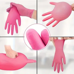 Disposable Powder & Latex Free for Kitchen Cooking Household Beauty Petcare Hair Dye Work Glove - Product Image 4
