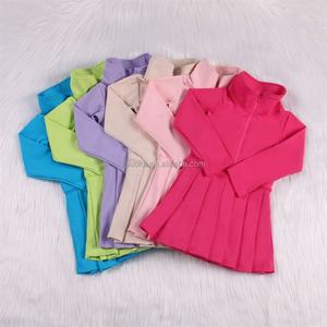 फैशन शैली योग फाइबर बेबी कपड़े और आकार किशोर लड़कियों स्पोर्ट्सटी लोगो बच्चों फिटनेस जिम गोल्फ ड्रेस चला रहा है - Product Image 2