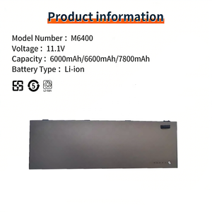 Batterie d'ordinateur portable de qualité <span class=keywords><strong>M6400</strong></span> pour <span class=keywords><strong>DELL</strong></span> <span class=keywords><strong>Precision</strong></span> M2400 M4400 <span class=keywords><strong>M6400</strong></span> M6500 11.1V 90WH 7800mAh - Product Image 2