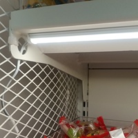 Lampu Linear LED Magnet kustom pabrik perlengkapan toko Fitting 30 "36" 42 "48" untuk rak belanja ritel