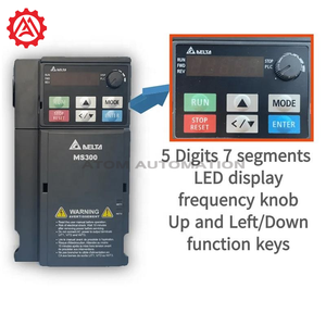 Inversor Delta VFD VED1A6MS21ANSAA VFD1A6MS21AFSAA MS300 220V 0.2kw Unidad de frecuencia variable - Product Image 3