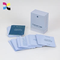 Jeux de cartes de couple personnalisés Cartes à jouer durables Cartes d'affirmation de haute qualité avec boîtes