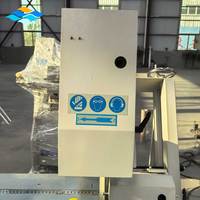 Machine de fraisage de trous de drainage à double extrémité avec moteur 2x400W pour le traitement automatique des rainures de drainage et des rainures d'équilibrage de pression pour profilés UPVC/PVC