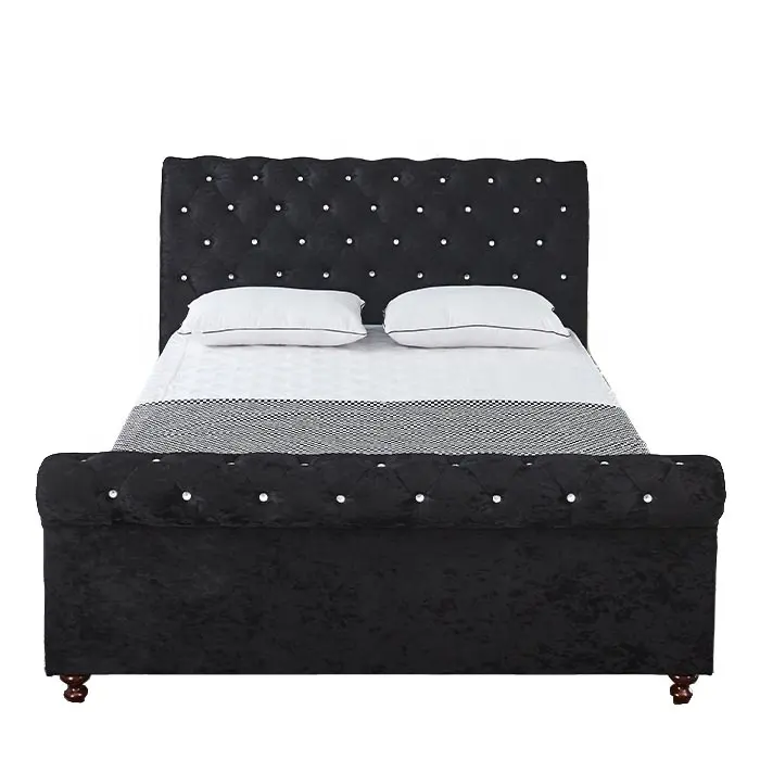ออกแบบใหม่รุ่นสีดำ Flannelette เตียง 2019