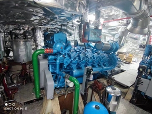 Motor Marino 12M33C1500-18 de 1500 HP, 1800 RPM, Refrigerado por Agua, Turboalimentado, Arranque de 6 Cilindros, Bomba para Barco - Product Image 5