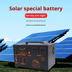 220V Full Set Small Household <strong>Solar</strong> Generator System Outdoor Emergency Action Power Supply with MPPT Controller for Home Use - Product Image 3