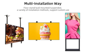 Treo tường kỹ thuật số Bảng menu LCD quảng cáo biển quảng cáo cho nhà hàng và triển lãm cho đồ họa hiển thị - Product Image 6