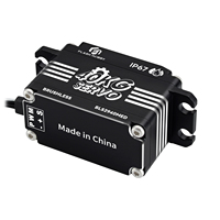 Moteur brushless Bls2940med 40KG à couple élevé, vitesse rapide 0,06 sec, étanche IP67, profil bas, engrenage en acier 25T