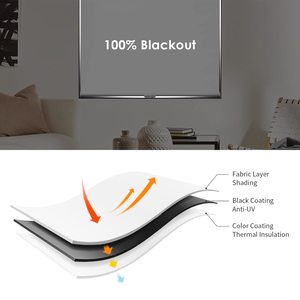 Chất lượng tốt Thiết kế mới 100% polyester cửa sổ con lăn Shades màn rèm vải Con lăn mù vải - Product Image 5