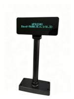 Pantalla LED VFD de 20x2 Líneas para Punto de Venta, Monitor Fluorescente al Vacío para Caja Registradora de Supermercado y Tienda Minorista