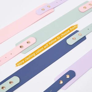 Werkseitig geruchs neutrale wasserdichte verstellbare Haustier halsbänder Schnalle <span class=keywords><strong>PVC</strong></span>-beschichtetes, strap azier fähiges Nylon gewebe Perro <span class=keywords><strong>Pvc</strong></span> Hunde halsband - Product Image 6