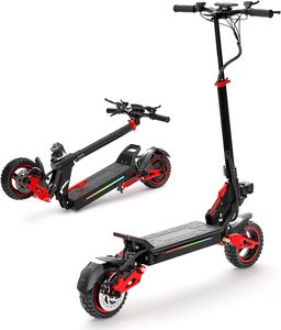 Trottinette électrique adulte à deux roues, moteur brushless 1600W, batterie lithium 48V, 50KM/H, freins à disque hydrauliques, livraison gratuite - Product Image 2