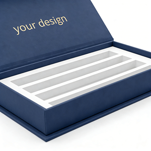 กล่องของขวัญเครื่องสำอางแบบแม่เหล็กพับได้ ดีไซน์หรูหรา สำหรับน้ำหอม โลชั่น เซรั่ม ครีม และผลิตภัณฑ์ความงาม - Product Image 6