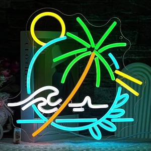 Dropshipping : Enseigne néon LED personnalisée avec logo, design gratuit, pour chambre, fête d'anniversaire, maison - Product Image 6
