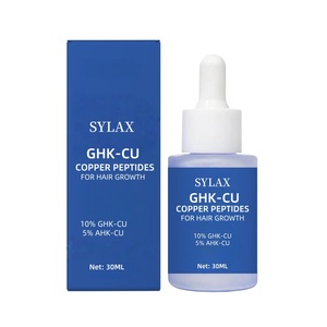 Suero <span class=keywords><strong>para</strong></span> el Crecimiento del Cabello con Péptidos <span class=keywords><strong>de</strong></span> Cobre GHK-Cu AHK-Cu, Tratamiento Anticaída del Cabello <span class=keywords><strong>para</strong></span> el Recrecimiento Capilar, 30 ml - Product Image 1