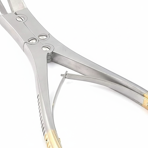 Alicates de corte de alambre Manual ortopédicos de alta calidad para instrumentos de cirugía ósea quirúrgica uso hospitalario certificado CE - Product Image 1