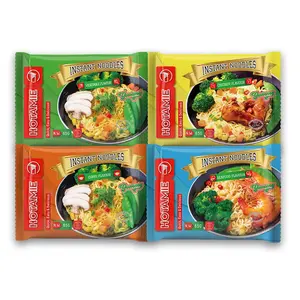 HOTAMIE Brand Instant Noodles Manufacturer From China Beef Flavor Wheat Flour Chinese Instant Noodles