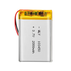 큰 용량 3.7v 1800mah 2000mAh 배터리 103450 리튬 이온 배터리 - Product Image 6