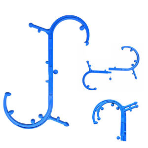 Point de déclenchement manuel Outil de massage pour soulager les muscles Bâton de canne en plastique en forme de S pour le cou, le dos, les épaules et la taille - Product Image 4