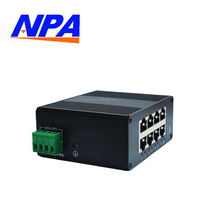 Switch Jaringan Industri DIN-rail 10/100M RJ45 8 Port  Switch Ethernet Jaringan Tanpa Manajemen Dapat Ditumpuk AP-5208