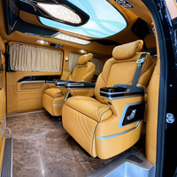 Modification de siège aéro double place de luxe sur mesure avec cuir PU pour Mercedes Sprinter Van Motorhome