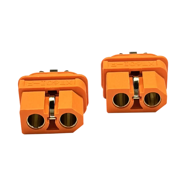 Original Amass XT60L Connector 60A Anti-Disconnect Power Plug Gold Plated Brass Terminal XT60L Connector for FPV Drone RC Car