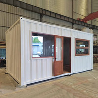 Prix Usine – Maison Conteneur Préfabriquée Démontable de 40 pieds, Modulaire, Expédition Facile pour Usage Résidentiel, Bureau ou Café