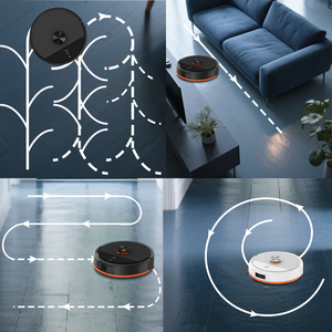 Robot Aspirador para Limpieza de Pisos, Aspiradora Robótica con Control por Aplicación, Robot Inteligente para Limpieza de Pisos - Product Image 2