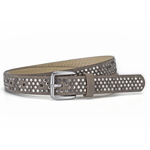 <span class=keywords><strong>Ceinture</strong></span> en PU JULUN pour <span class=keywords><strong>femme</strong></span>, style <span class=keywords><strong>daim</strong></span>, avec clous, design ajouré, <span class=keywords><strong>ceinture</strong></span> décontractée - Product Image 4